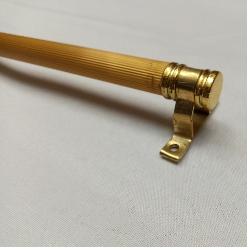 میله پرده مدل پشت دری کد 01 طول 60 سانتی متر بسته دو عددی