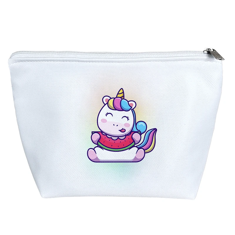 کیف لوازم آرایش دخترانه خندالو مدل اسب تک شاخ کد 389