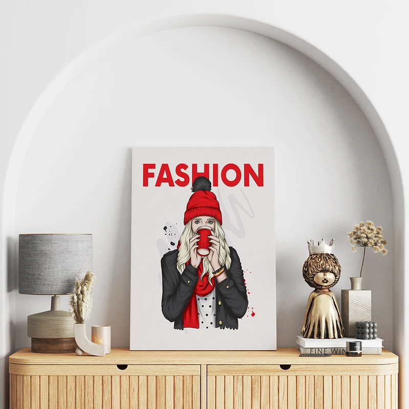 تابلو شاسی مدل دختر فشن کد T320639