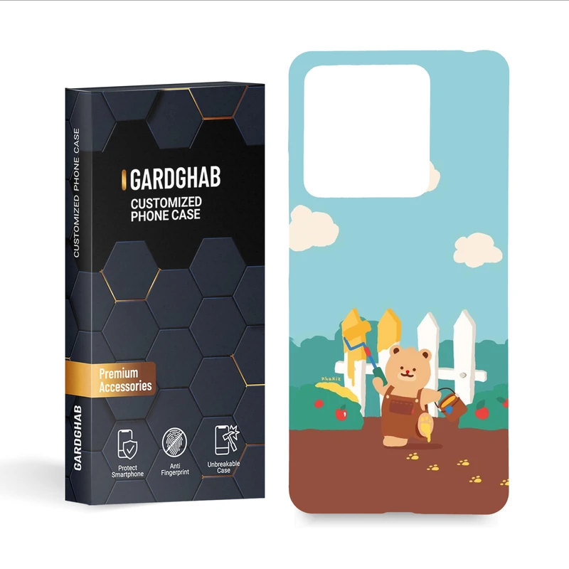 کاور گارد قاب مدل دخترانه مناسب برای گوشی موبایل شیائومی redmi note 13 5g
