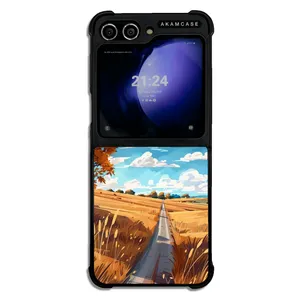 AKAM AMC-WSGZFLIP5-NATURE-12 Cover For Samsung Galaxy Z Flip 5