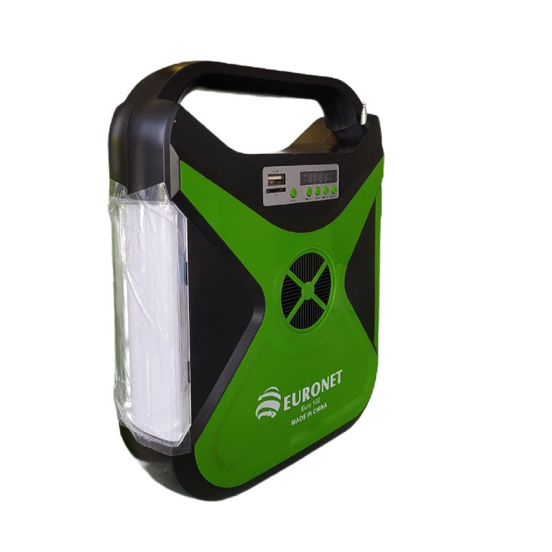 سیستم روشنایی و پاور بانک و اسپیکر یورونت مدل ۱۰۲ سیستم روشنایی و پاور بانک و اسپیکر یورونت مدل ۱۰۲