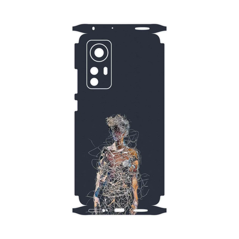 برچسب پوششی ماهوت مدل Strings Digital Art 1-FullSkin مناسب برای گوشی موبایل شیائومی 12X
