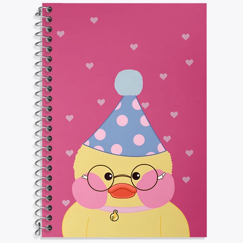 دفتر زبان 50 برگ خندالو مدل سه خط طرح اردک بامزه کد N4547