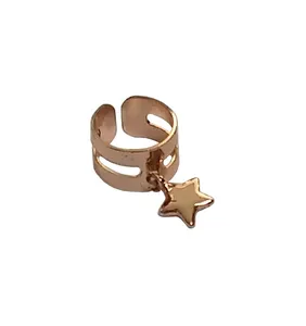 پیرسینگ گوش زنانه مدل کلیپسی طرح ستاره