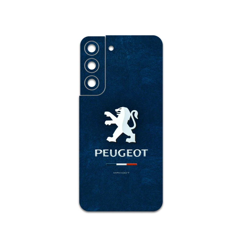 برچسب پوششی ماهوت مدل Peugeot-Logo مناسب برای گوشی موبایل سامسونگ Galaxy S22 5G