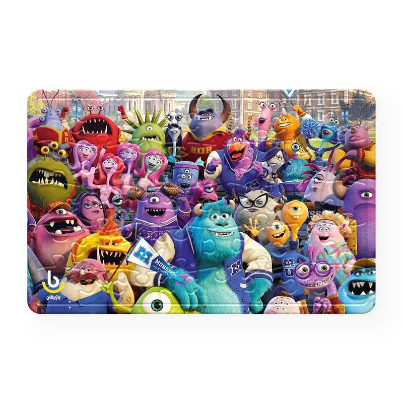 پازل 54 تکه باژیکان طرح مانستر کد 20200101