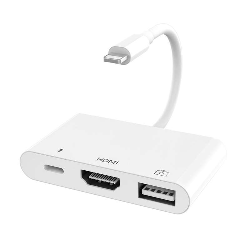مبدل لایتنینگ به HDMI میراسکرین مدل LC12