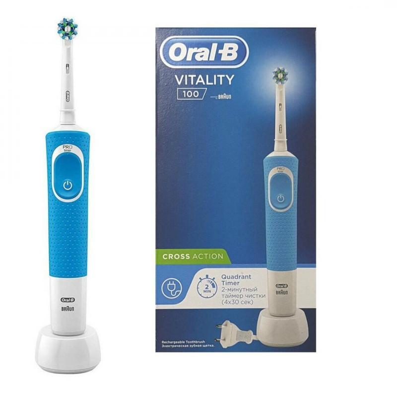 مسواک برقی اورال-بی مدل Vitality cross action 100 مسواک برقی اورال-بی مدل Vitality cross action 100