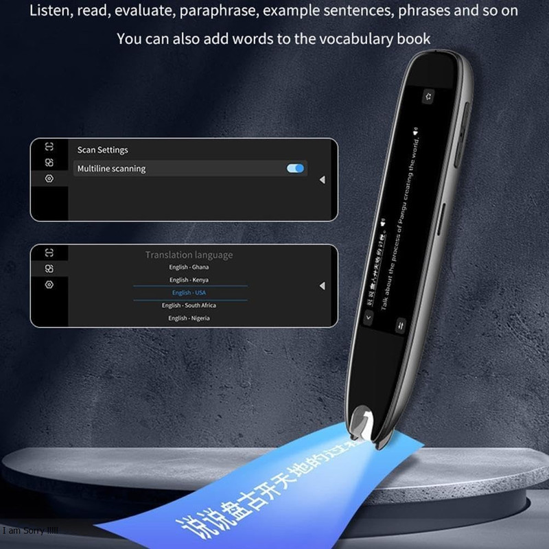 قلم مترجم هوشمند مدل S65 به همراه دوربین قلم مترجم هوشمند مدل S65 به همراه دوربین