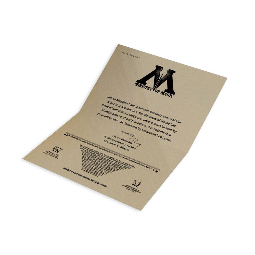 اسباب بازی زینتی فانتازیو مدل نامه هاگوارتز هری پاتر سال چهارم