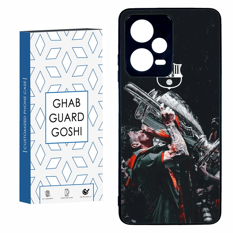 کاور قاب گارد گوشی طرح مسی کد TPU-123 مناسب برای گوشی موبایل شیائومی  REDMI NOTE 12 PRO 5G