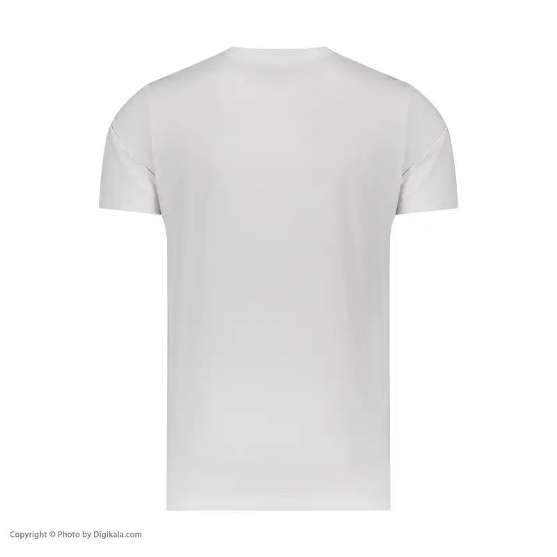 تی شرت آستین کوتاه مردانه باینت مدل 538-3 رنگ سفید
