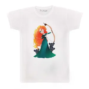 تی شرت بچگانه پرمانه طرح انیمیشن دلیر کد pmt.3848