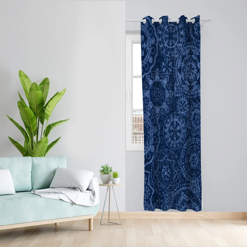 پرده مدل مخمل پانچی کد 4186 z سایز 140x200 سانتی متر