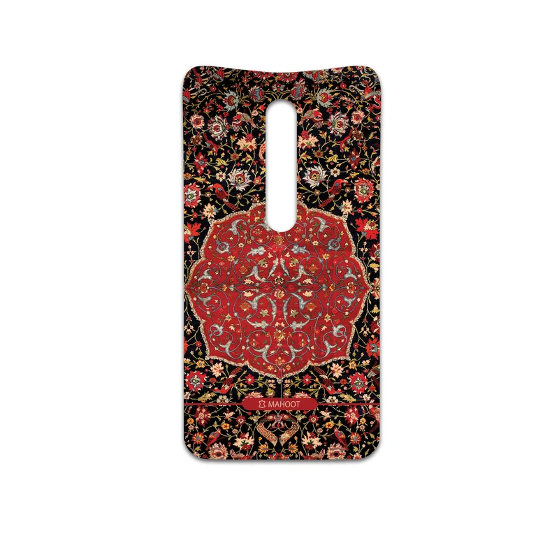 برچسب پوششی ماهوت مدل Persian-Carpet-Red مناسب برای گوشی موبایل موتورولا Moto X Style