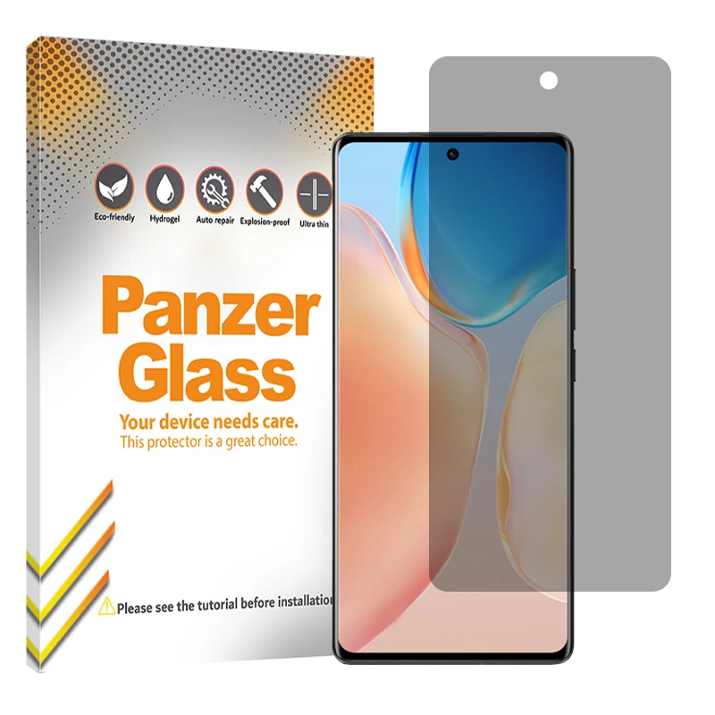 محافظ صفحه نمایش حریم شخصی پنزر گلس مدل Resistant مناسب برای گوشی موبایل ویوو X70 Pro Plus