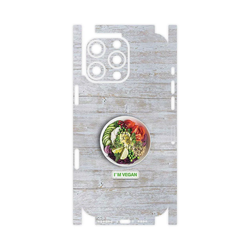 برچسب پوششی ماهوت مدل Im_vegan-FullSkin مناسب برای گوشی موبایل اپل iPhone 16 Pro Max
