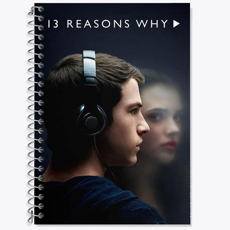 دفتر لغت 50 برگ خندالو مدل 13دلیل برای اینکه Reasons Why13 کد 20341