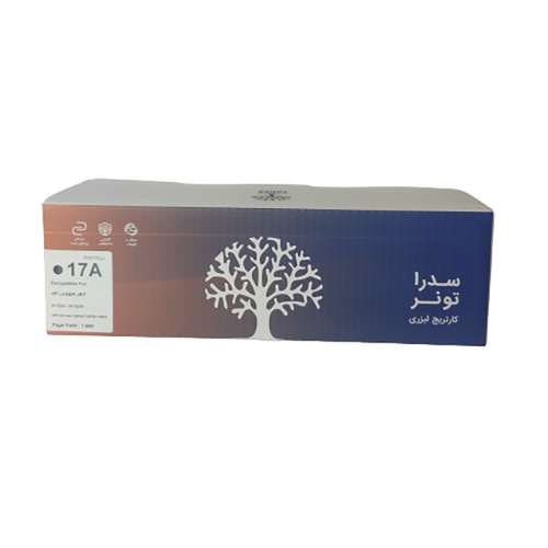 تونر مشکی سدرا مدل 17A