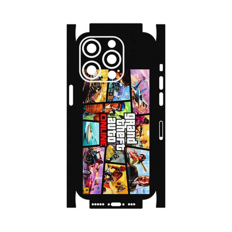 برچسب پوششی ماهوت مدل GTA Online Game Series-FullSkin مناسب برای گوشی موبایل اپل iPhone 14 Pro