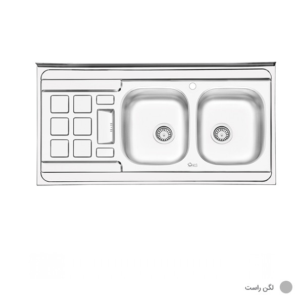 سینک ظرفشویی ایلیا استیل مدل 3021 سینک ظرفشویی ایلیا استیل مدل 3021