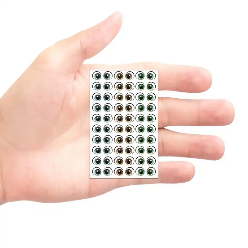 چشم عروسک مدل رزینی 5 میل کد 1 بسته 60 عددی