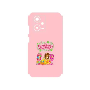 MAHOOT Strawberry Shortcake Cover Sticker for Xiaomi Redmi Note 12 Pro Plus
