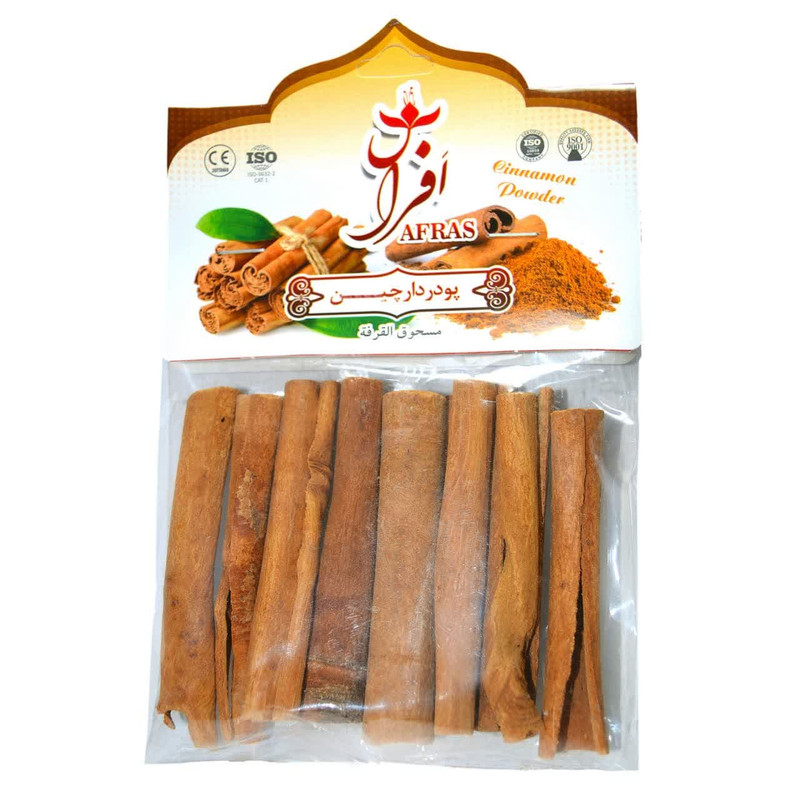 چوب دارچین لوله ای افراس -50 گرم