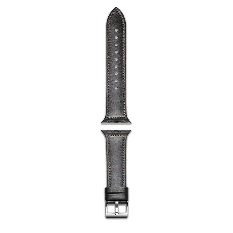 بند گرین مدل Genuine Leather مناسب برای اپل واچ 42/44/45/49 میلی متری