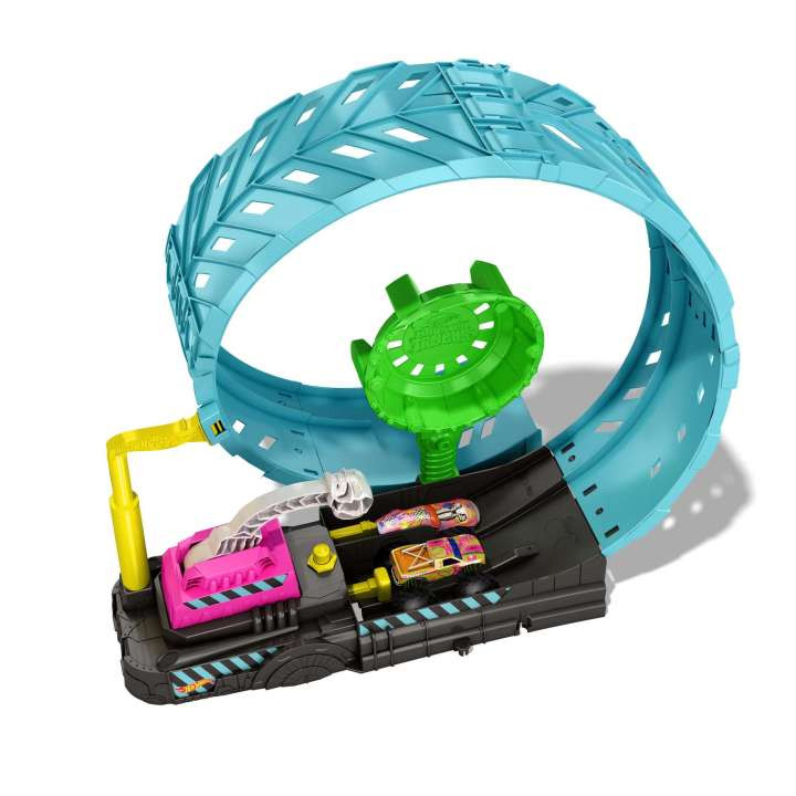 کیت ماشین بازی هات ویلز مدل Epic Loop Challenge Glow In The Dark کد HBN02