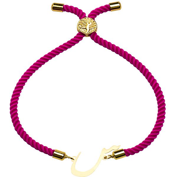 دستبند طلا 18 عیار زنانه کرابو طرح س مدل Kr2452 -  - 1