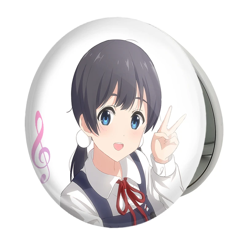 آینه جیبی خندالو طرح کیتاشیراکاوا تاماکو انیمه فروشگاه تاماکو Tamako Market مدل تاشو کد 22475 