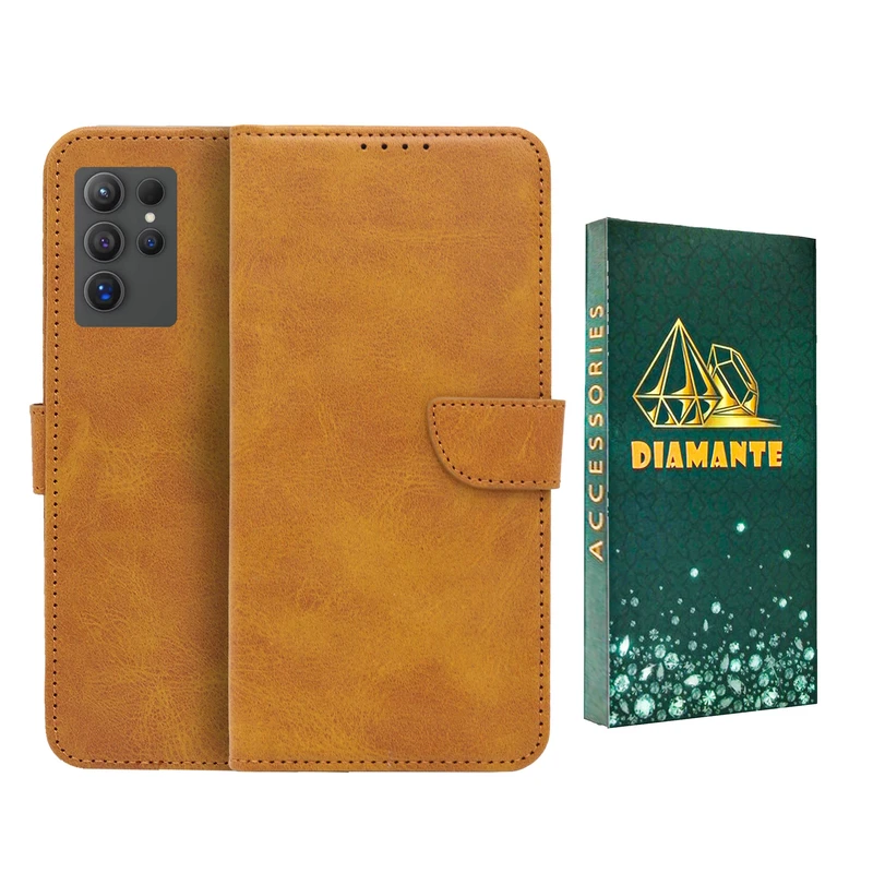 کیف کلاسوری دیامانته مدل Bers Gn مناسب برای گوشی موبایل سامسونگ Galaxy S24 Ultra