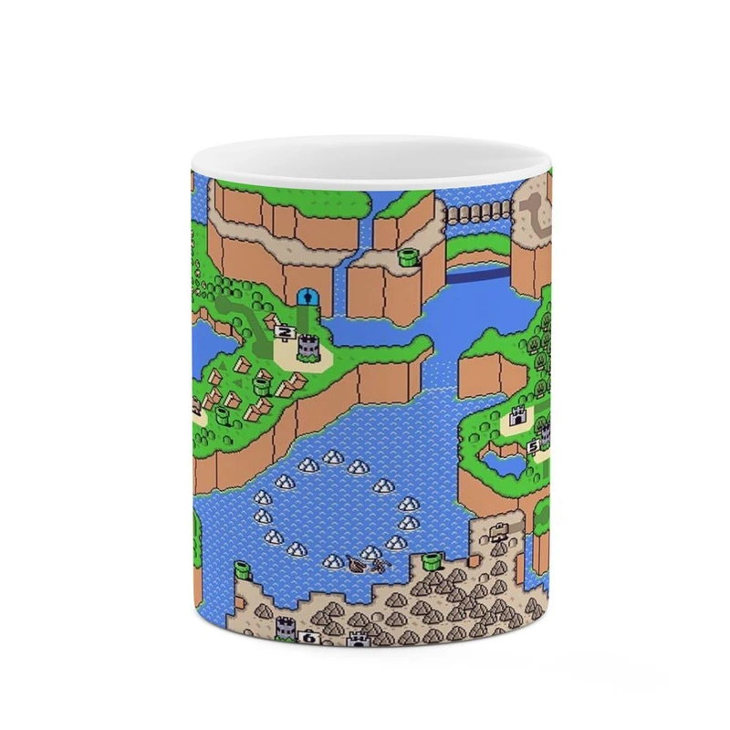 ماگ کاکتی مدل بازی سوپر ماریو Super Mario World کد mgh30669