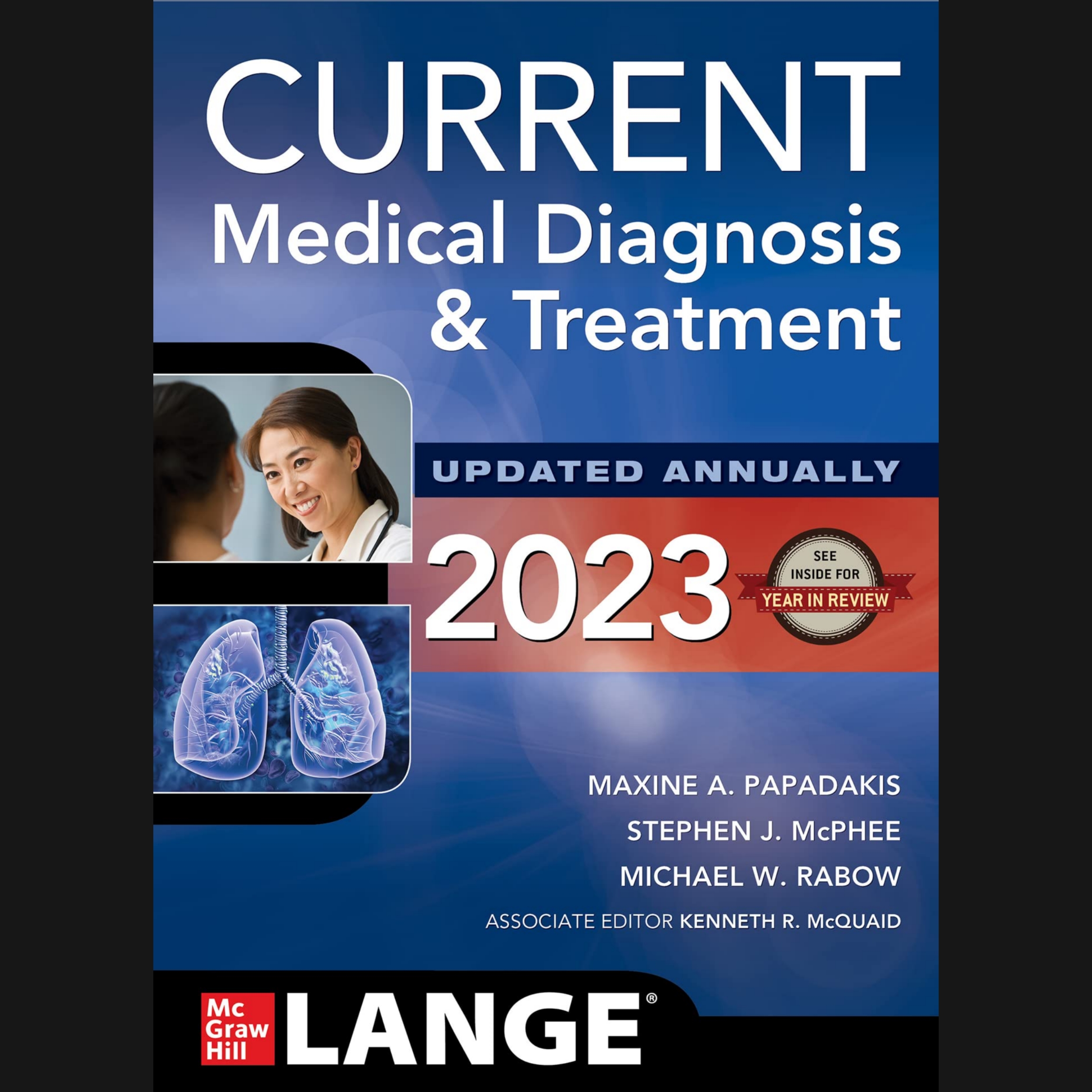 کتاب CURRENT Medical Diagnosis and Treatment اثر Maxine Papadakis انتشارات مک گرا هیل