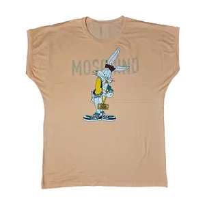 تی شرت آستین کوتاه زنانه مدل خرگوشی