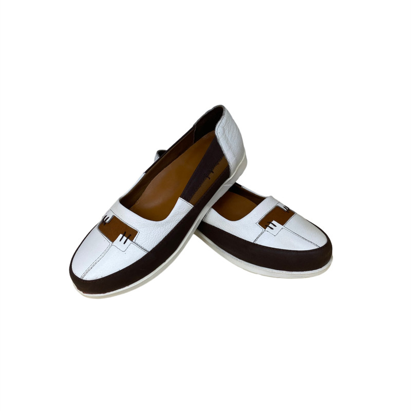 کفش روزمره زنانه مدل دنیز چرم طبیعی