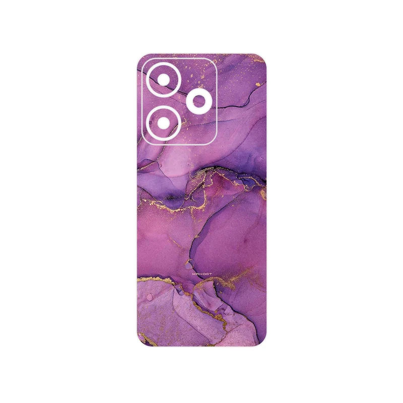 برچسب پوششی ماهوت مدل Purple Marble مناسب برای گوشی موبایل شیائومی Redmi 13x