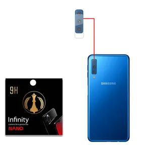 محافظ لنز دوربین اینفینیتی مدل NANO مناسب برای گوشی موبایل سامسونگ Galaxy A7 2018