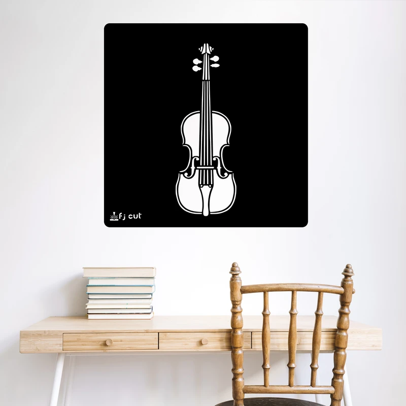دیوارکوب اف جی کات طرح ویولن Violin