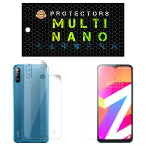  Multi Nano X-SFT Screen Protector For Lava Z3 with back skin