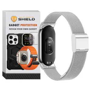 بند آلتیمیت شیلد مدل Milanese GK مناسب برای ساعت هوشمند شیائومی Mi Band 8 12mm / Mi Band 9 12mm / Mi Band 10 12mm