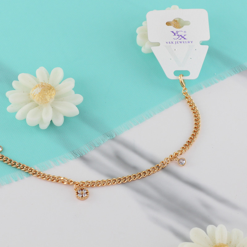 پابند زنانه وای اس ایکس مدل گل کد M170