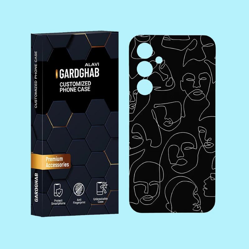 کاور گارد قاب علوی مدل مینیمال مناسب برای گوشی موبایل سامسونگ Galaxy A55