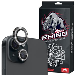 محافظ لنز دوربین راینو مدل Diamond Ring مناسب برای گوشی موبایل اپل IPhone 13