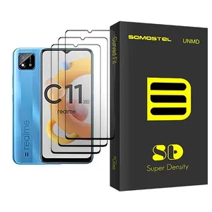 Somastel SD Glass MIX003 Screen Protector For Realme C11 (2021) Pack Of 3