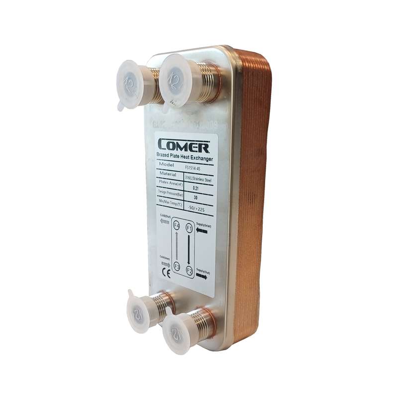 مبدل حرارتی صفحه ای کامر مدل Fs1514-45 ظرفیت 450 لیتر بر ساعت