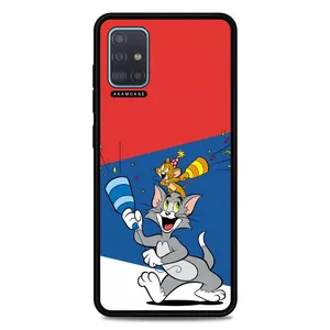 AKAM AMC-WSGA51-TOM & JERRY16 Cover For Samsung Galaxy A51