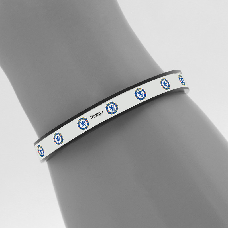 دستبند ناکسیگو طرح چلسی مدل BR5505